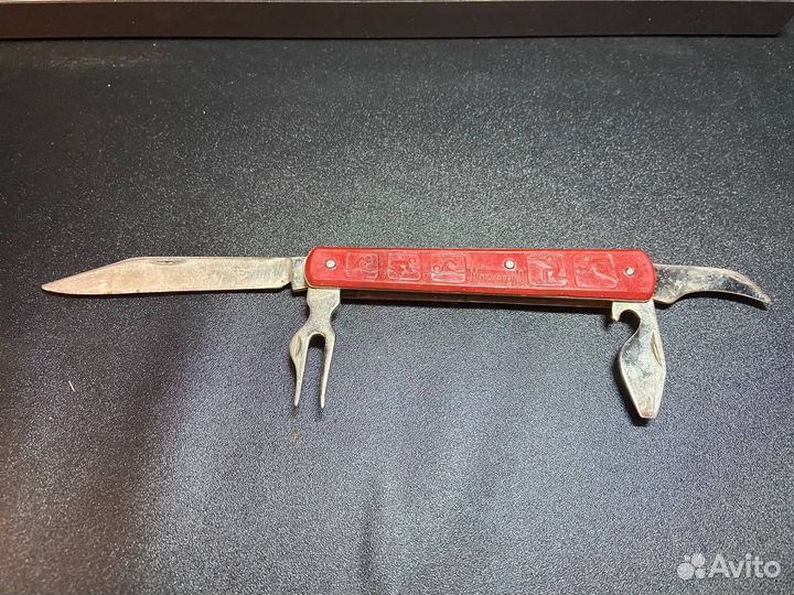 Складной туристический нож 