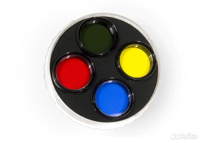 Набор светофильтров Levenhuk F4 «Солнечная система