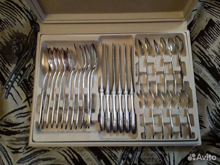 Набор столовых приборов Кольчугино СССР.30 предм