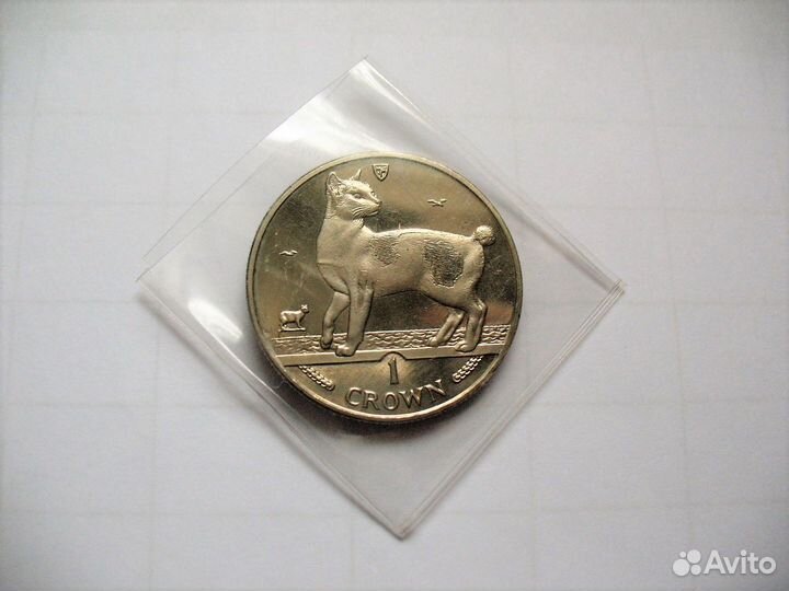 1 крона 1994 год. Японский бобтейл