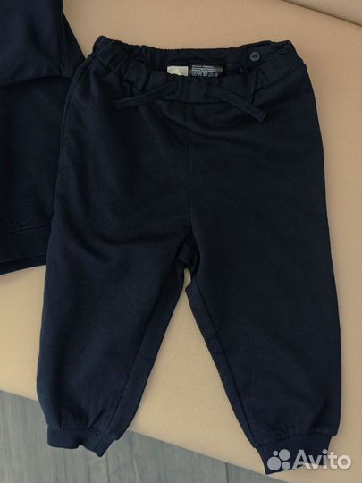 Комплект свитшот и джоггеры hm, 68 74 80 новый