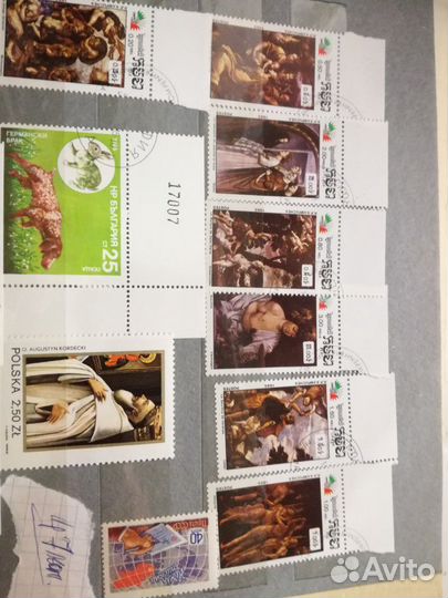 Марки СССР и других стран