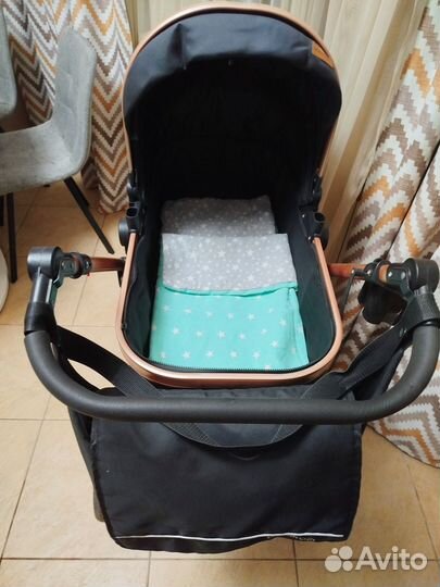 Коляска трансформер 3 в 1 бу