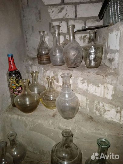 Советские графины фигурные без крышек