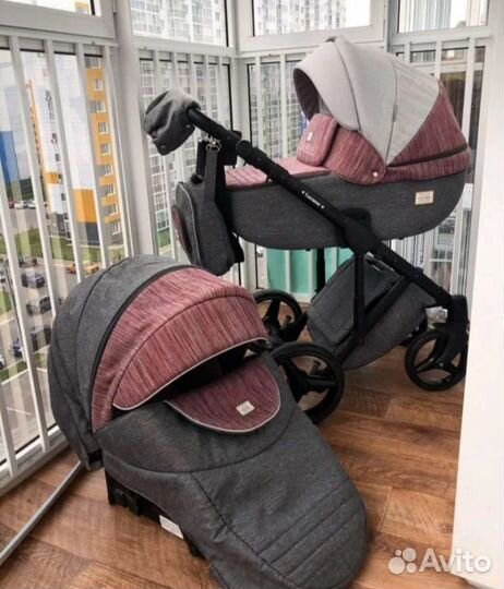 Коляска adamex luciano 2в1