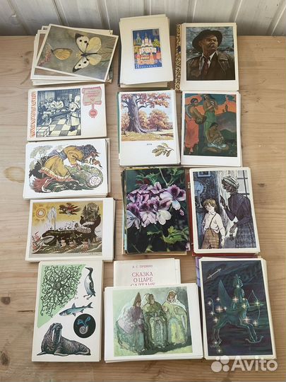 Наборы коллекционных открыток СССР