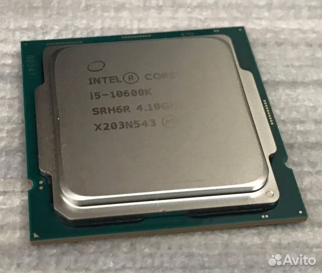 Процессор intel Core i5-10600K LGA1200 OEM