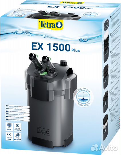 Фильтры внешние TetraEX700/1000/1500 на 100-600л