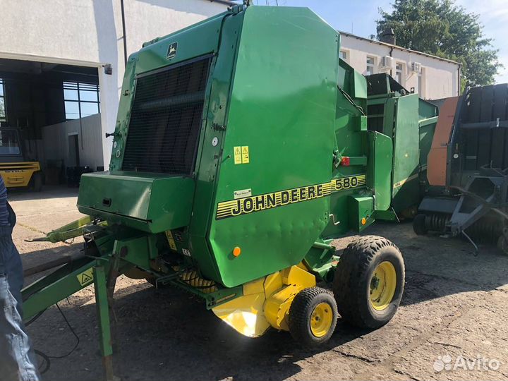 Пресс-подборщик John Deere 580, 1995