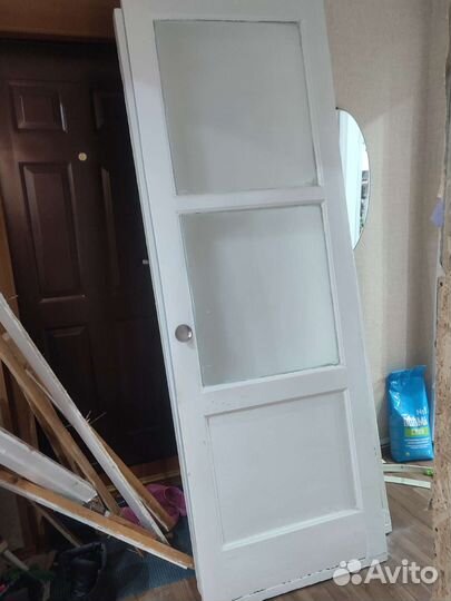 Межкомнатные двери бу деревянные