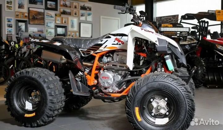 Квадроцикл Kayo Tor-3 C черно-белый