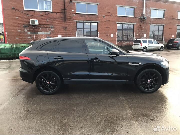 Jaguar F-Pace 2.0 AT, 2017, битый, 170 328 км