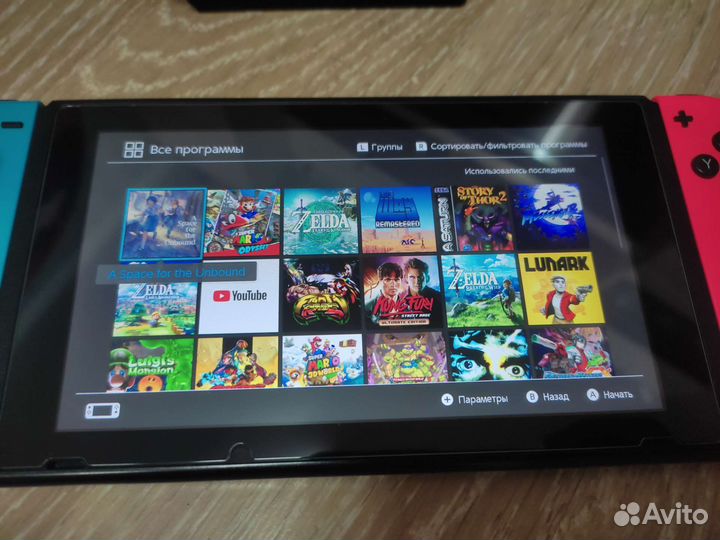 Nintendo Switch Rev 2 Прошитая Чип 160gb