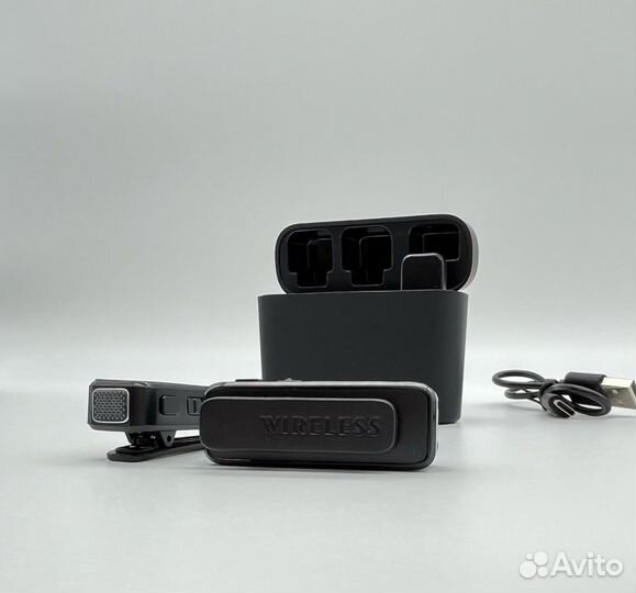 Микрофон петличка iPhone/Android беспроводная