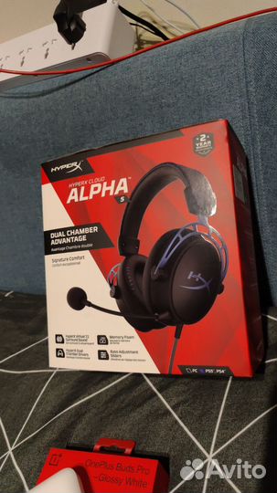 Наушники hyperx cloud alpha s
