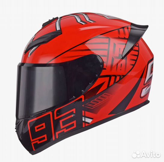 Мотошлем Шлем для мотоцикла скутер