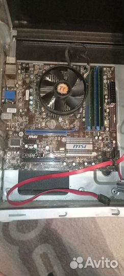 Материнская плата с процессором intel core i3 540