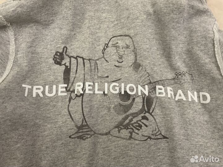 Толстовка на молнии с капюшоном True Religion