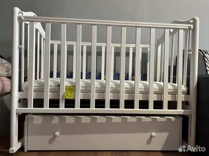 Детская кроватка, матрац