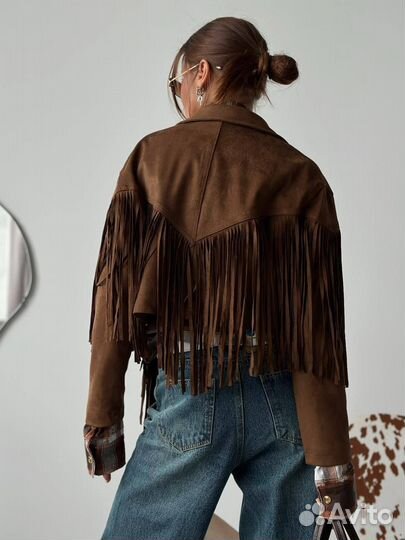 Косуха YSL и джинсы