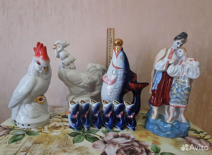 Фарфоровые статуэтки времен СССР