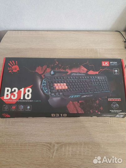 Игровая клавиатура Bloody B314 и B318