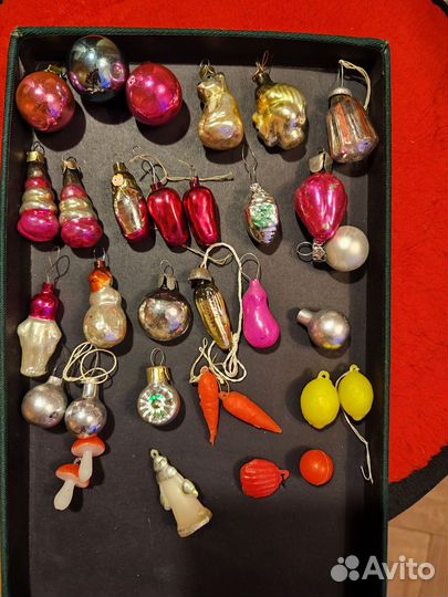 Елочные игрушки СССР малютка