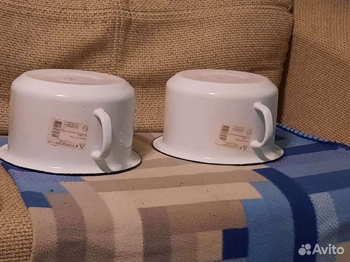 Горшок детский эмалированный