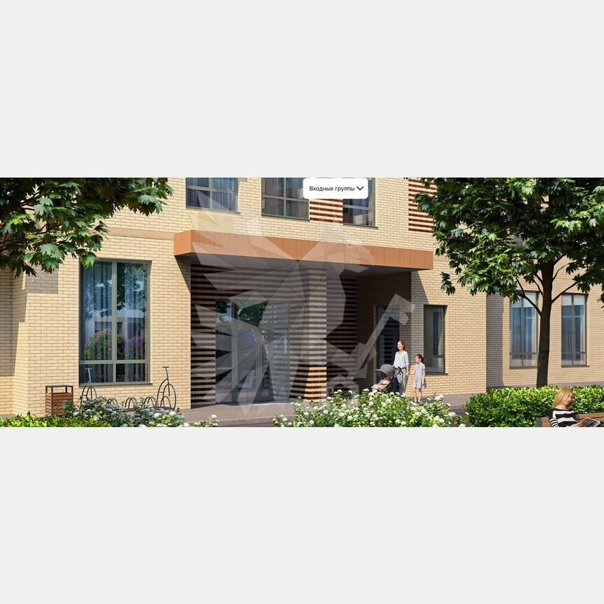 2-к. квартира, 67,4 м², 8/18 эт.