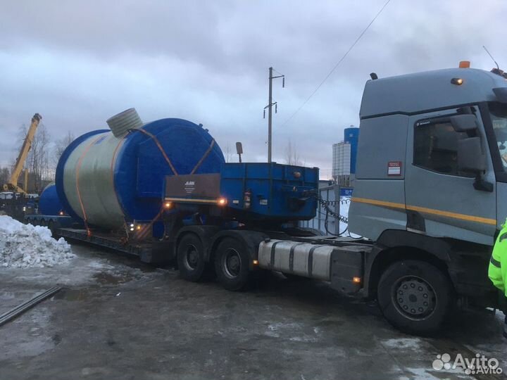 Грузоперевозки тралом спецтехники и оборудования