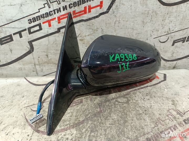 Зеркало nissan teana J31 PJ31 TNJ31 5 контактов левое 963029W50A темно-синий, B20 KA9396