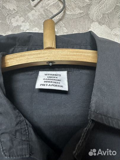 Рубашка vetements