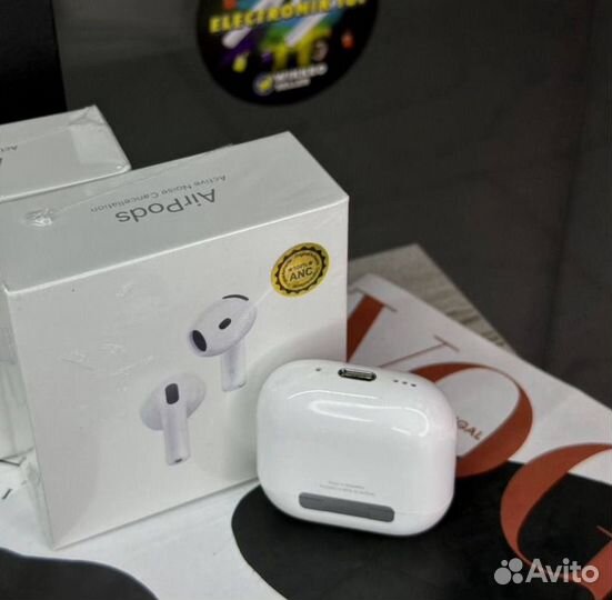 Наушники airpods 4