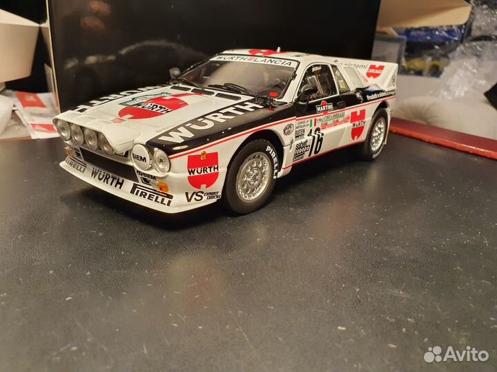 1:18 Kyosho Lancia 037 Rally Costa Smeralda #16