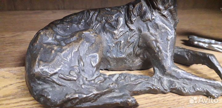 Бронзовая скульптура Т.А. Малушиной