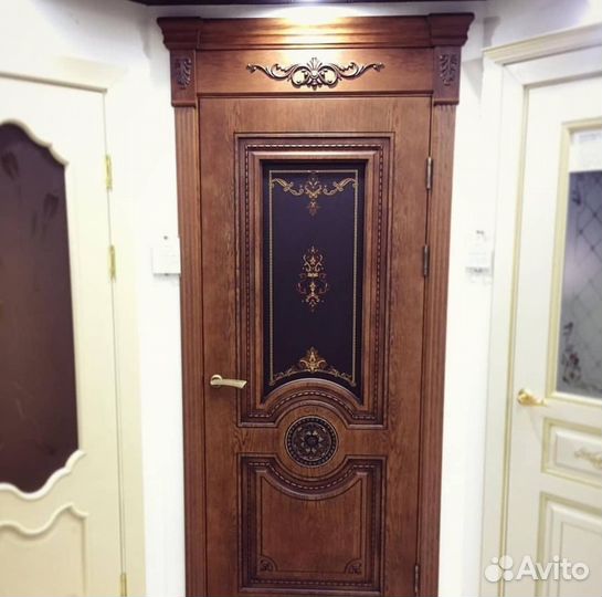 Двери межкомнатные Натуральный шпон