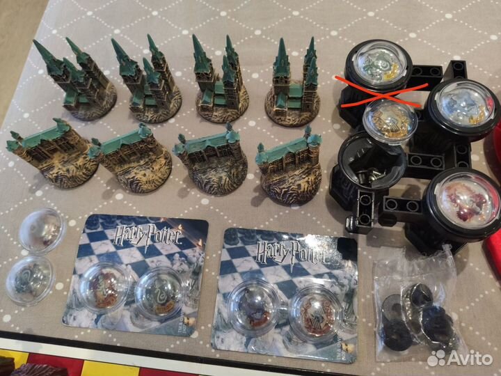 Шахматы Гарри Поттер, комплектующие
