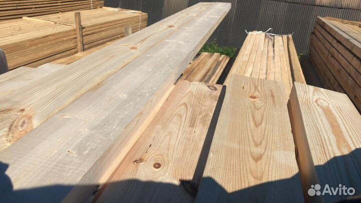 Доска обрезная хвоя 40x100x6000