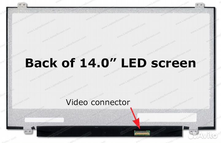 Матрица 14.0 1920x1080 30pin LED Slim