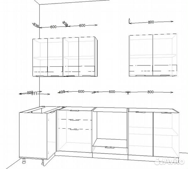 Модульная кухня 