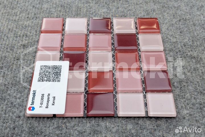 Стеклянная Мозаика Bonaparte Plum mix (4x25x25) 30