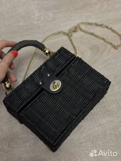 Сумка Zara плетеная