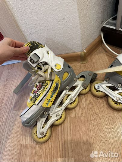 Коньки роликовые раздвижные