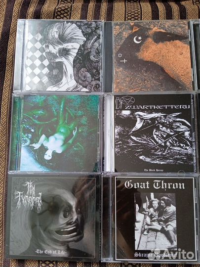 Компакт диски CD(black metal, doom metal, death