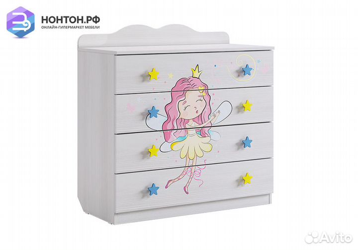 Комод Чудо белый рамух