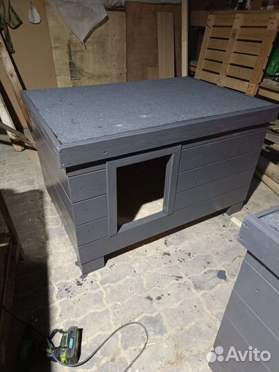 Будка для собаки утепленная