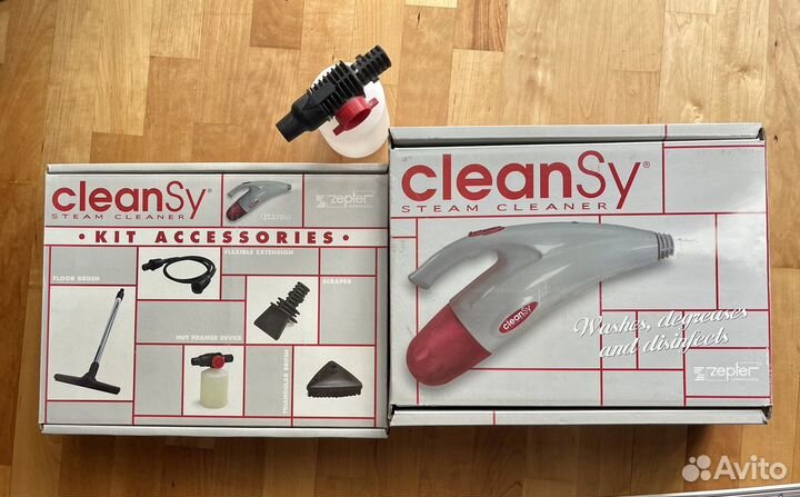 Пароочиститель Zepter cleanSy cleaner