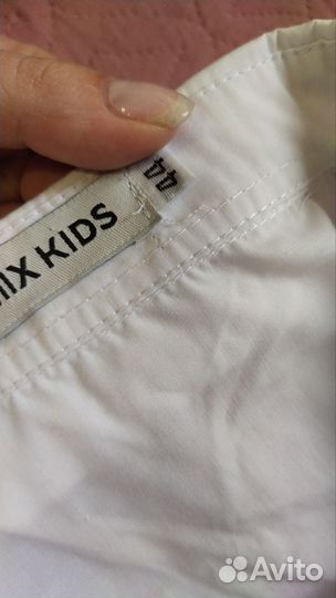 Блузка белая школьная на 12-13 лет