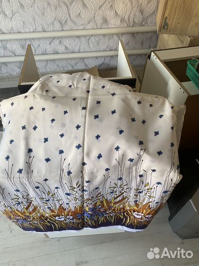 Ткань натуральный шелк СССР