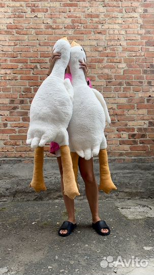 Мягкая игрушка гусь обнимусь